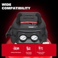 thumbnail image 4 of Compresor de aire ECOMAX 23 L 175 PSI portátil con tanque libre de aceite, 4 of 8