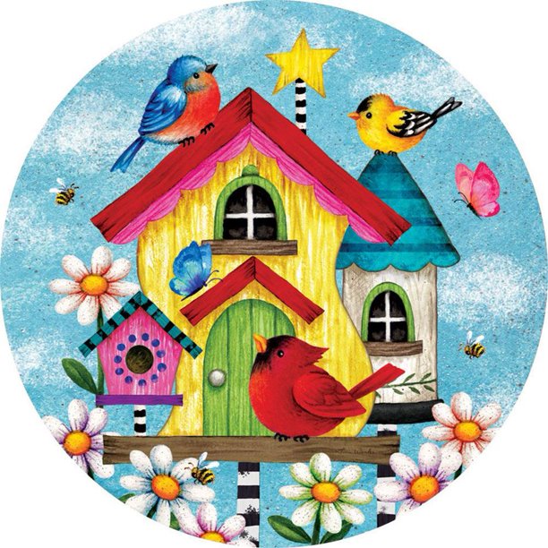 Custom Decor Accent Whimsy Birdhouse