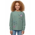 thumbnail image 5 of Wonder Nation Girls Graphic Art Club Tee with Long Sleeves, Sizes 4–18, 5 of 8