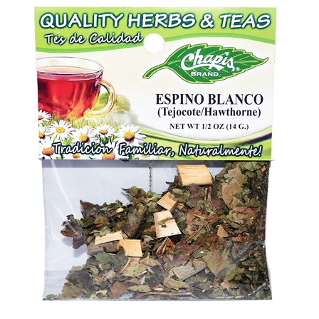 Chapis Tea/ Hierba Espino Blanco-Dried Natural Herbs Net Wt. 1/2 oz. (14 g) (3 Pack )