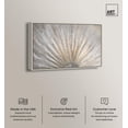 thumbnail image 3 of Art Remedy Elegant Glam Art Canvas, 45" x 30", Silver Frame, Auric Burst II, 3 of 7