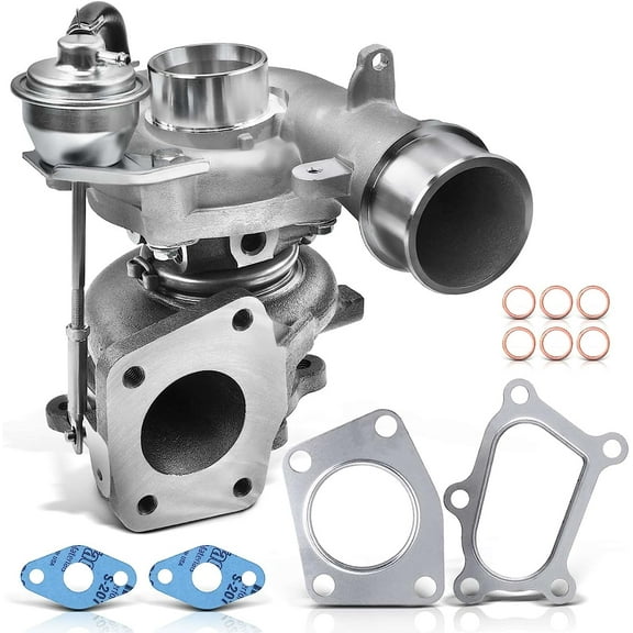 A-Premium Complete Turbo Turbocharger Kit, with Wastegate Actuator & Gasket, Compatible with Mazda 3 2007-2013, 6 2006-2007, CX-7 2007-2010, 2.3L, Replace# 5304-710-9901, L3K913700E
