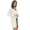 thumbnail image 2 of Grace Karin Women's Essential Casual Open Front Cardigan Long Soft Knitted Sweater Solid Color, 2 of 7