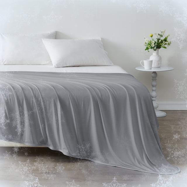 GOGREEN Cooling Blanket, Double Sided Summer Cool Blanket Q-MAX>0.5, Ultra Soft Arc Chill Cooling Blanket for Hot Sleepers Night Sweats