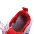 thumbnail image 6 of Girls Tennis Shoes, Kids Sneakers, Girls Running Shoes, Toddler Walking Shoes Boys Girls Slip-On Barefoot Shoes Kids Breathable Sneakers Non-Slip Lightweight Tennis Shoe, Red US-1C/EU-16, 6 of 9