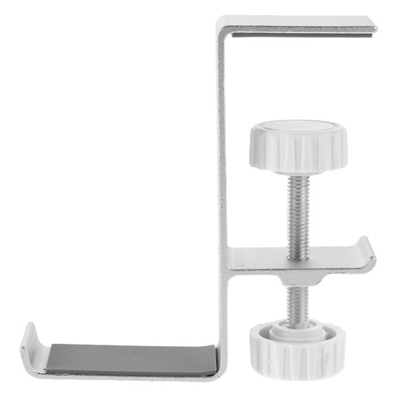 OULII Adjustable Plated Metal Headphone Holder Clamp for Desk or Under Table Space-Saving Hook