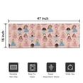 thumbnail image 5 of Colorful Princess Dance Pattern Door Rugs,Washable Non Slip Door Mats Indoor,Decorative Door Mats,Entry Mat Indoor for Entrance,Bedroom,Kitchen,Bathroom,16"x47", 5 of 6