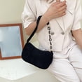 thumbnail image 4 of Fashion Corduroy Underarm Bag Shoulder Bag Shoulder Strap Handbag Casual XBX, 4 of 8