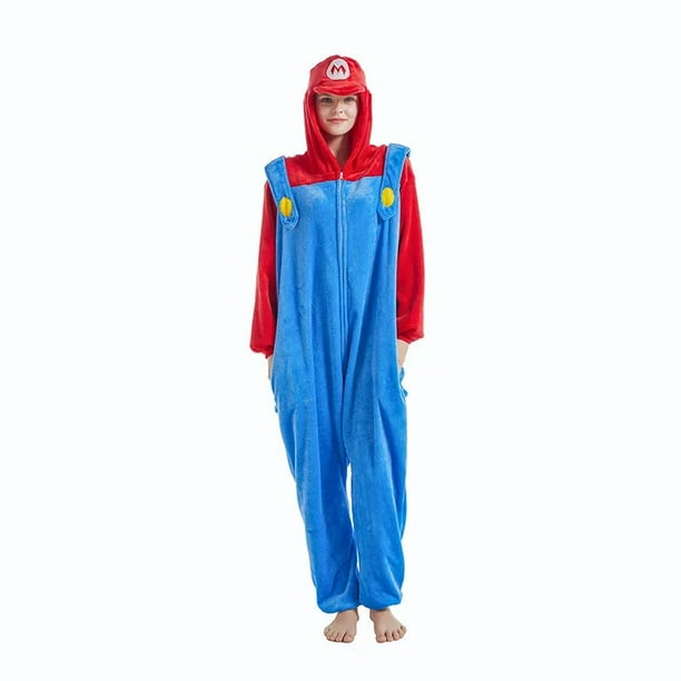 Pijamas de dibujos animados para adultos ropa de dormir de Yoshi Onesies chimpance Kigurumi disfraces de Cosplay de Halloween Umbreon Animal Walmart en linea
