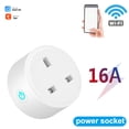 thumbnail image 3 of Enchufe inteligente WiFi Enchufe de alimentación de control remoto inalámbrico compatible con Bluetooth para calentador de agua Aire acondicionado Enchufe del Reino Unido, 16A AweSitey HA008191-01, 3 of 6