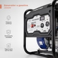 thumbnail image 2 of Generador a Gasolina 3000W 120V Portátil, Compacto y Silencioso, Corriente Estable, Motor 4T, 7L de Capacidad, Ideal para Hogar, Emergencias y Camping, 2 of 8
