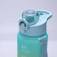 thumbnail image 4 of Botella de bebida de 1000 ml Botella de agua fría con gradiente esmerilado para exteriores (azul) Likrtyny Para Estrenar, 4 of 9