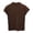 Coffee, variant on Women's Mock Neck Cap Sleeve Knit Tops Slim Fit Pullover Sweater (Khaki A)