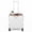 White, variant on ELLEGNT Telescoping Handle Folding Cart – 4 Rotating Wheels, Lid, Cup Holder, Collapsible Utility Wagon, White