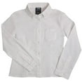 thumbnail image 2 of Long Sleeve Oxford Blouse with Princess Seams, 2 of 2