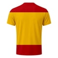 thumbnail image 6 of Soccer Cup 2026 Graphic Tee for Men, Crew Neck Short Sleeve National Team Jersey Shirt - Lightweight Summer Fan Top with Country Flag Print for Match Day & Casual Wear Red XXXXXL, 6 of 6