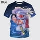 thumbnail image 2 of Verano Nueva Manga 2023 Corto anime inuyasha 3d Camiseta Impresión Moda Cuello Redondo casual top, 2 of 4