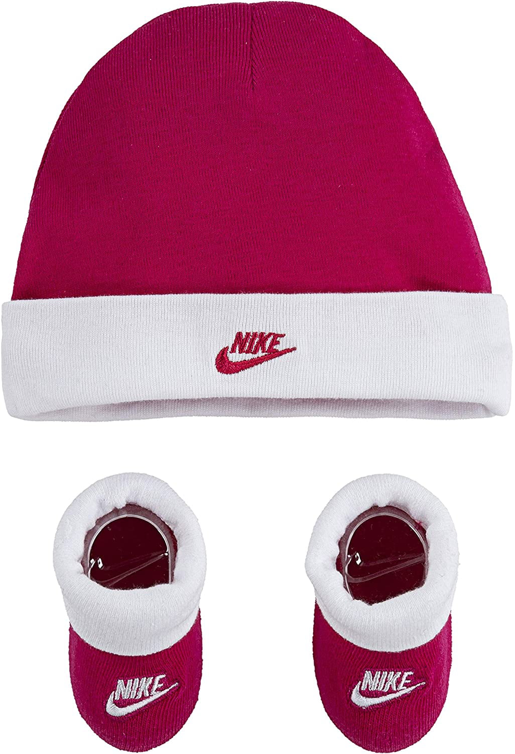 Coordinate Decent Calligrapher Nike 2-Piece Set Red/White Hat and Booties Baby Boys 0-6 Months -  Walmart.com