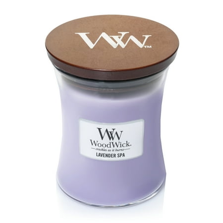 - WoodWick Lavender Spa - Medium Hourglass Candle