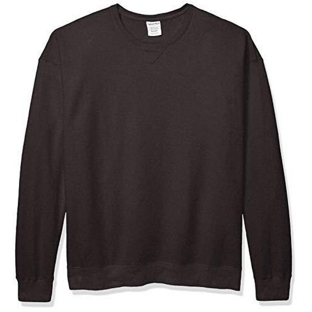 Hanes Men's Comfortwash Garment Dyed Sweatshirt, New Railroad Gray ...