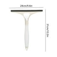 thumbnail image 3 of MORESEC under $5 Glass Cleaner Scraper, Glass Scraper Home Spray Cleaning Tool, Double Sided Glass Cleaner Wiper, Window Squeegee Shower Door Cleaner, Professional Glass Cleaning Kit, 3 of 8
