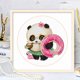 thumbnail image 3 of Cuadros Decorativos Bordado parcial DIY 3 hilos estampado punto de cruz 11CT Panda Oriental Kit Ndcxsfigh Nuevos Originales, 3 of 7