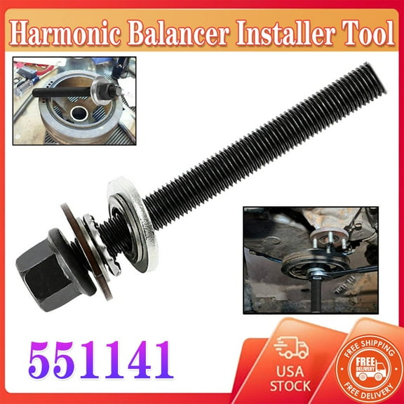 LS Harmonic Balancer Installer Tool w/ Bearing For GM 5.3 5.7 6.0 6.2L US
