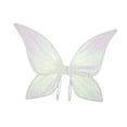 thumbnail image 2 of Ala de mariposa para niñas, fácil de poner, alas de ángel creativas para cumpleaños festivos Blanco, 2 of 8