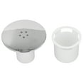 thumbnail image 2 of Shower Plug Hole Cover Easy Maintenance Chromate Shower Drain Cover Prevent Hair Clogging Fast Simple Installation with White Dip Cup for Bathroom ANGGREK Otros, 2 of 8