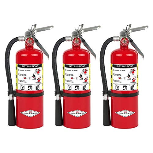 Extintor Amerex B500 de 5 lb de químico seco ABC