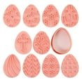 thumbnail image 2 of Iumwxz Easter Decorations Easter Cookie Mould Eggs Easter Baking tool 10-Piece Set, Sugar Turning Baking Press tool Easter Basket Stuffers Home Trends, 2 of 5