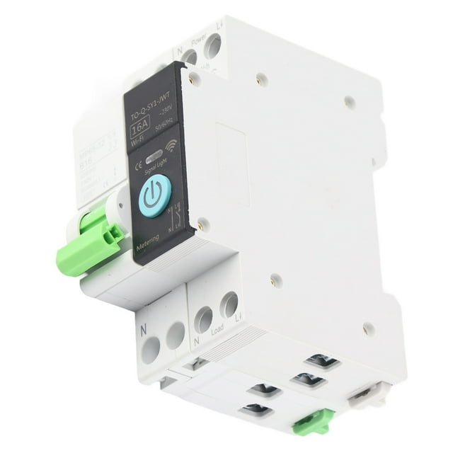Disyuntor, 1P+N Smart WiFi Circuit Timing Control remoto Wi Fi Disyuntor N Wi Fi Disyuntor Experiencia incomparable NikouMX herramienta