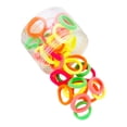 thumbnail image 2 of 50 Children's Towel Scrunchie Canned Korean Version Head Rope Tie Hair Accessories for Girls Seamless Non-Damaging Design 50PCS, 2 of 3
