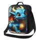 thumbnail image 1 of Balery Adorable Blue Baby Dragon Caja de Almuerzo y Bolsa de Almuerzo para Hombres y Mujeres, Bolsa de Almuerzo Reutilizable con Gran Capacidad, Bolsa de Almuerzo Aislada, 1 of 7