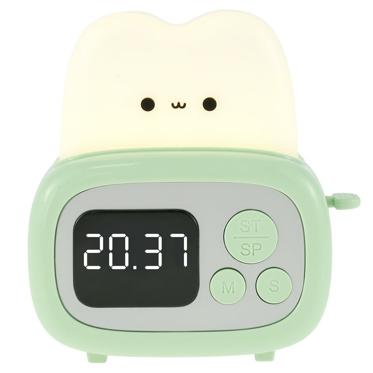 Star Baby Colorful Alarm Clock Led Stitch Cartoon Simple Fashion Cute Clock  Birthday Gift
