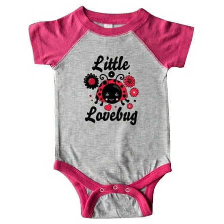 

Inktastic Valentine s Day Little Lovebug Gift Baby Boy or Baby Girl Bodysuit