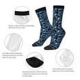 thumbnail image 3 of Rocae Octopus for Adult Socks Casual Athletic Stretchy Loose Socks for Women Men Non-Slip Middle Tube Socks, 3 of 6