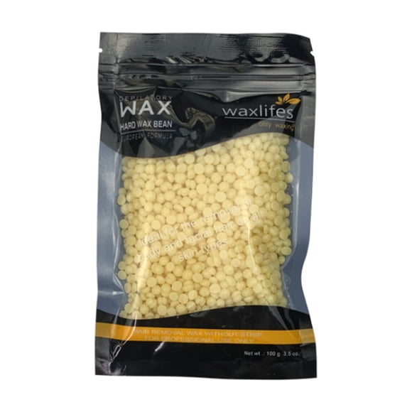 Nose Hair Removal Wax Kit Wax Beans Applicators Sticks Mustache Stickers Measuring Cup Paper Cups for Removing Nose Eyebrow Hair