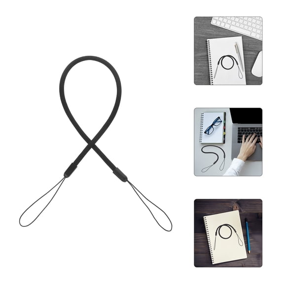 ROSENICE Adjustable Neck Lanyards with Elastic Tether for Badge ID Cards, Stylus Pens, Office and School Use