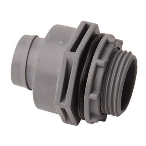 Morris Products T750SLTC75 0.75 in. Straight NonMetallic Gray Liquid