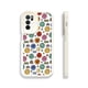 thumbnail image 1 of Exprese su estilo: llamativa funda plateada mate de doble capa para iPhone 15 Pro Max y más., 1 of 4