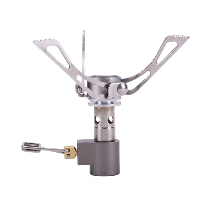 3000w Micro Portable Mini Lightweight Camping Stove Hiking Folding Gas Cooking