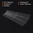 thumbnail image 4 of Unique Bargains Bandes de Rétraction Perforées en PVC 150x40mm 3.62 à 3.7 Po Dia Transparentes Lot de 400, 4 of 5