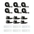 thumbnail image 1 of Almencla Pool Solar Cover Roller Attachment Straps Solar Pool Cover Parts Accessories 6pcs Set, 1 of 8