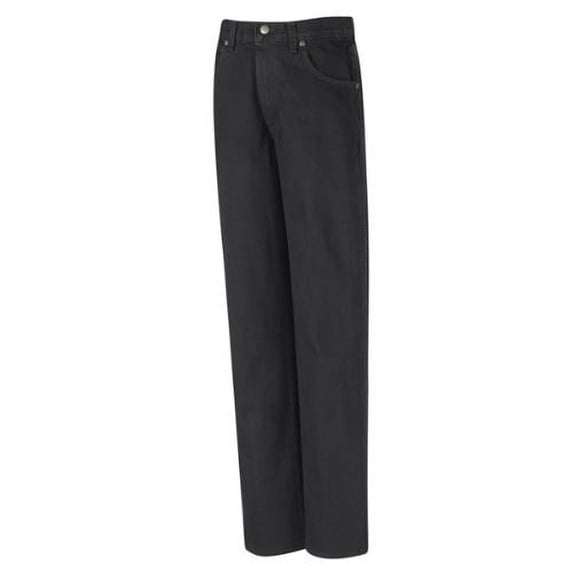 PD60 Men's Relaxed Fit Jean Prewashed Black 33W x Unhemmed