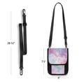 thumbnail image 4 of Secure Travel Neck Wallet Passport Holder Adjustable Strap For Men & Women 6*7.5in Moonlit Night with Pine Trees, 4 of 6