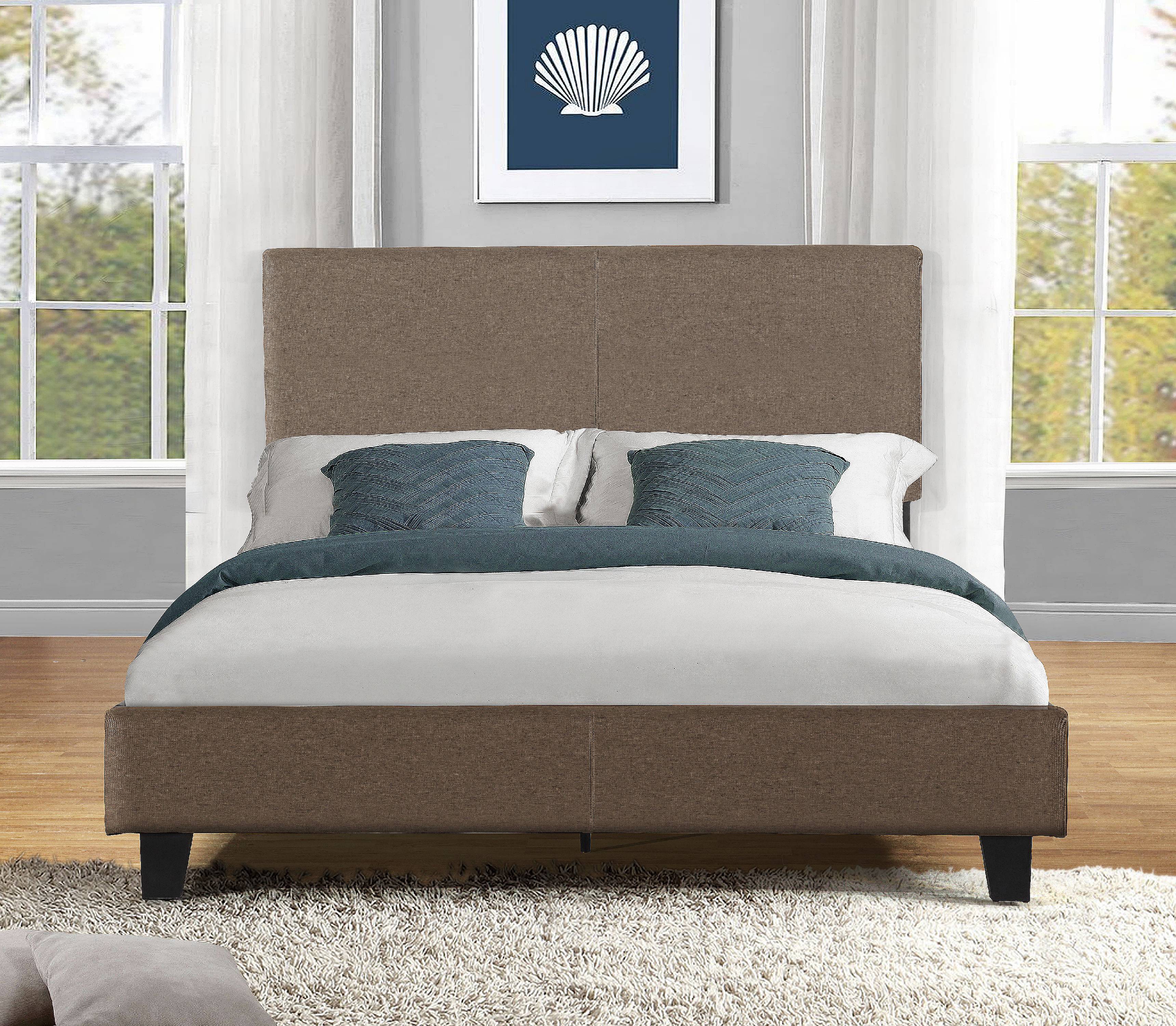 US Pride Platform Bed With Headboard