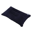 thumbnail image 2 of 2X Double-Sided Flocking Pillow Inflatable Portable Foldable Pillow for Camping/ Traveling/ Office Blue,2 x inflatable cushion,blue, 2 of 8