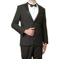 thumbnail image 2 of Men's Tuxedo Suit - Includes Tux Jacket & Satin Stripe Pants, 2 of 2