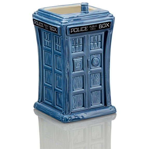 Geeki Tikis Doctor Who TARDIS Ceramic Mug | Holds 42 Ounces